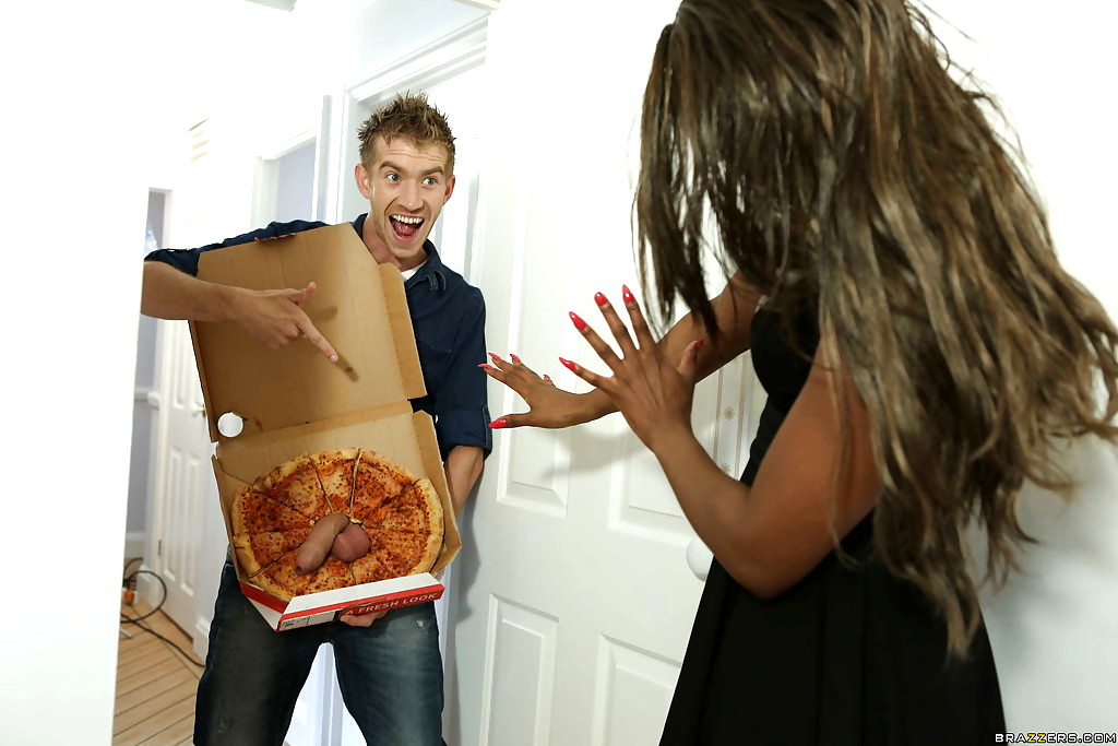 Pizza Delivery Girl Hot Black Xxx