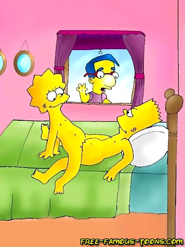 Bart and Lisa Simpsons orgy! 